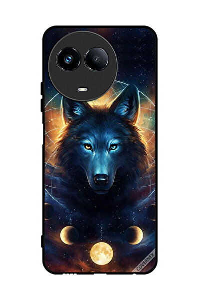 Covernex غطاء حماية لهاتف Realme 11 5G ذئب في الفضاء