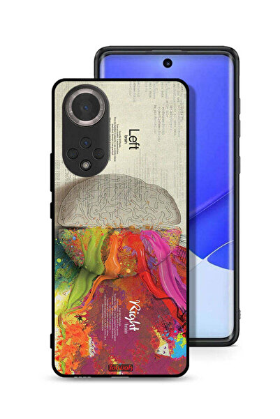 Tolwak غطاء حماية لهاتف Honor 50 بتصميم تجريدي لعلم الدماغ