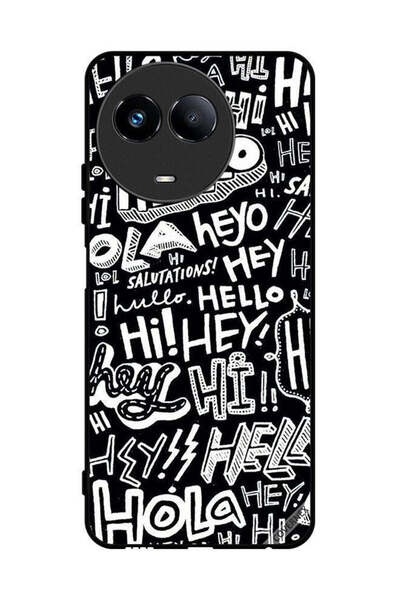 Covernex غطاء حماية لهاتف Realme 11 5G Hi Hello Tags