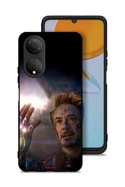 Tolwak غطاء حماية لهاتف Honor X7 - أنا الرجل الحديدي