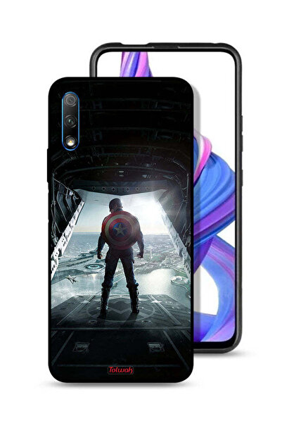 Tolwak Honor 9X (China) Protective Case Cover Portrait Display Captain America