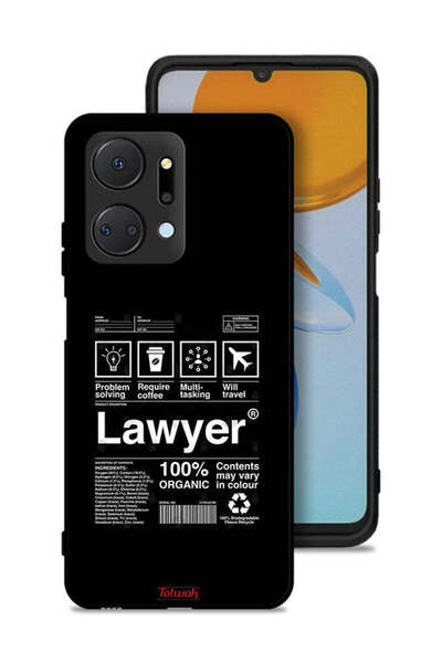 Tolwak Honor X7a Protective Case Cover Lawyer Sticker