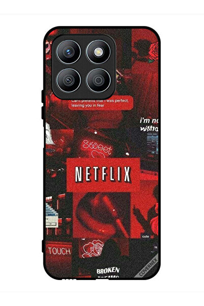 Covernex غطاء حماية لهاتف Honor X8b - علامات Netflix