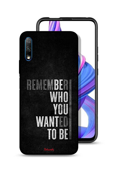 Tolwak غطاء حماية لهاتف Honor 9X (الصين) تذكر من أردت أن تكون