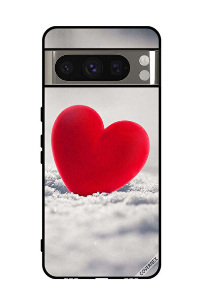 Covernex غطاء حماية لهاتف Google Pixel 8 Pro بتصميم قلب أحمر جميل