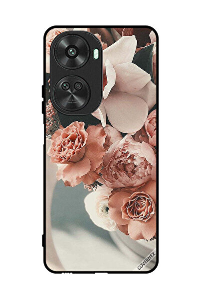 Covernex غطاء حماية لهاتف هواوي نوفا 11 إس إي، باقة من أزهار الخوخ الجميلة