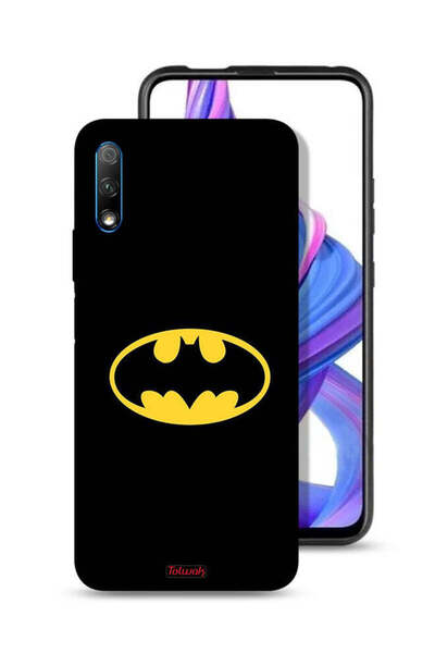Tolwak غطاء حماية لهاتف Honor 9X (الصين) بشعار باتمان