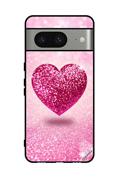 Covernex غطاء حماية لهاتف جوجل بيكسل 8 - قلب لامع