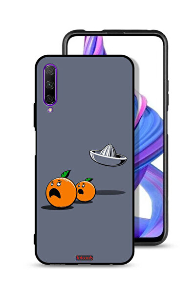 Tolwak غطاء حماية لهاتف Honor 9X Pro بتصميم فني رقمي بسيط وفكاهي