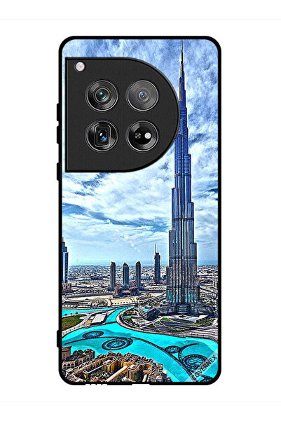 Covernex غطاء حماية لهاتف OnePlus 12 برج خليفة، غيوم تلامس السحاب