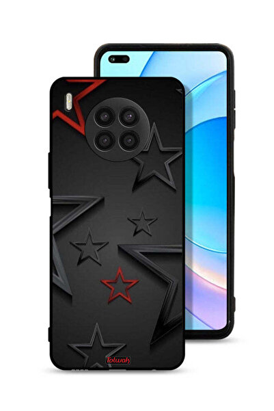 Tolwak غطاء حماية لهاتف Honor 50 Lite بنقشة نجوم