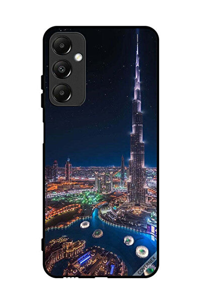 Covernex غطاء حماية لهاتف سامسونج جالاكسي A05s بمنظر ليلي لوسط المدينة