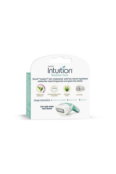 Schick Schick Intuition Aloe Vera & Vitamin E Foaming Razor Blade Refills - 3 Count