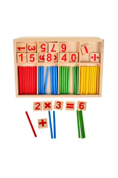 Avaleea Joc educativ invata matematica cu bete si numere, Avaleea