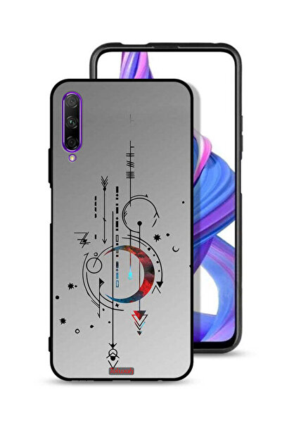 Tolwak غطاء حماية لهاتف Honor 9X Pro بنقشة فنية للقمر والسهام