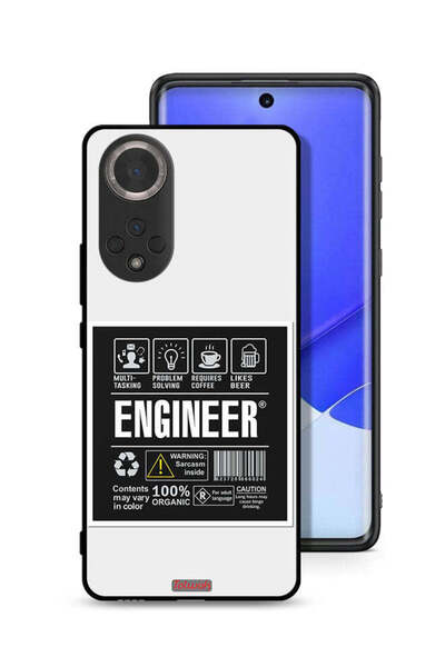 Tolwak غطاء حماية لهاتف Honor 50، ملصق مهندس