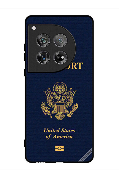 Covernex غطاء حماية لهاتف OnePlus 12 بنمط جواز السفر الأمريكي