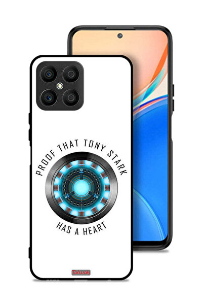 Tolwak غطاء حماية لهاتف Honor X8 4G دليل على أن توني ستارك لديه قلب