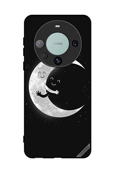 Covernex غطاء حماية لهاتف هواوي ميت 60 برو بلس - عناق القمر والسماء المظلمة