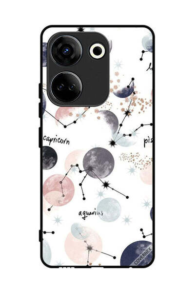 Covernex Protective Case Cover For Tecno Camon 20 Planets Paint Art
