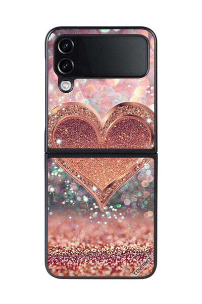 Covernex غطاء حماية لهاتف سامسونج جالاكسي زد فليب 4 بقلب لامع