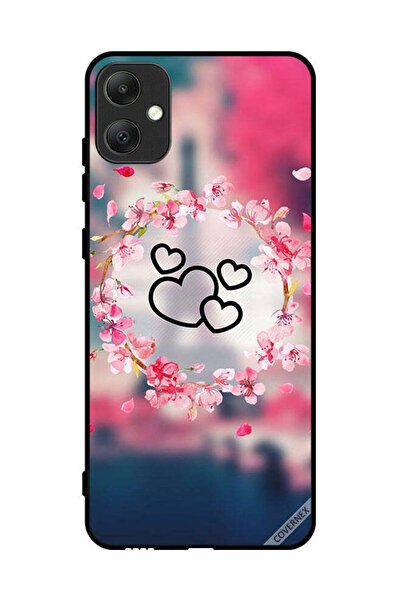 Covernex غطاء حماية لهاتف سامسونج جالاكسي A05 - مشبك فني على شكل قلوب