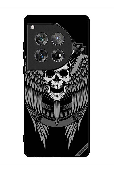 Covernex غطاء حماية لهاتف OnePlus 12 بتصميم جمجمة وأجنحة نسر