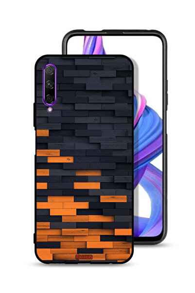 Tolwak Honor 9X Pro Protective Case Cover Wooden Wall