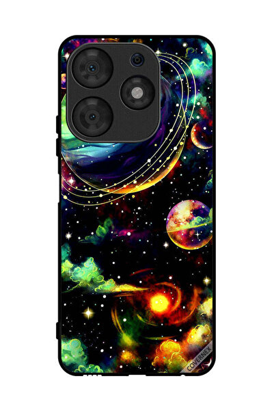 Covernex غطاء حماية لهاتف تكنو سبارك 10 برو - نباتات زحل