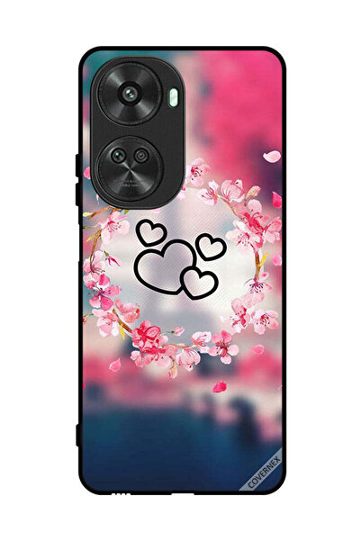 Covernex غطاء حماية لهاتف هواوي نوفا 11 إس إي - مشبك فني على شكل قلوب