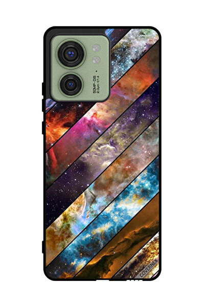 Covernex غطاء حماية لهاتف موتورولا إيدج بنقشة 40 خطًا