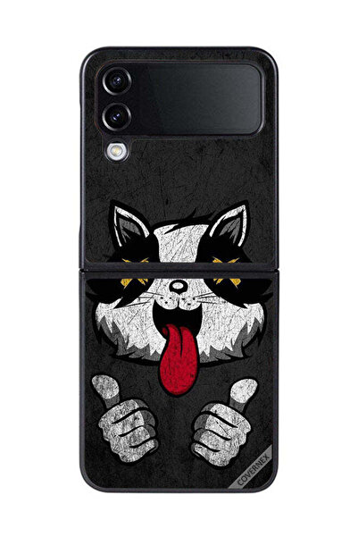 Covernex غطاء حماية لهاتف سامسونج جالاكسي زد فليب 4 مارشميلو كات