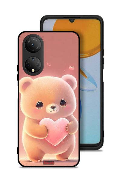 Tolwak Honor X7 Protective Case Cover Cute Little Panda Holding Heart