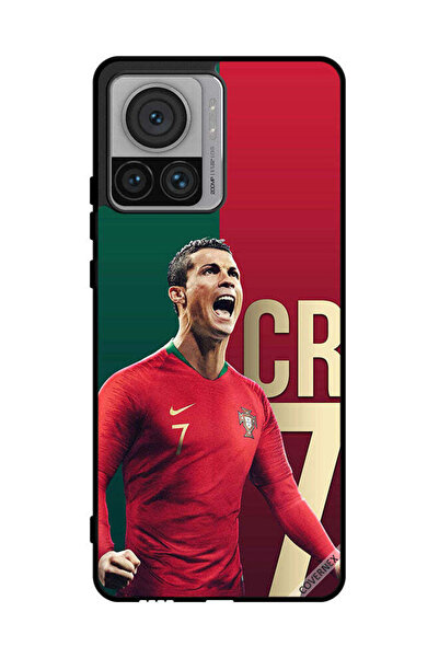 Covernex غطاء حماية لهاتف موتورولا موتو X30 برو - مجموعة كريستيانو رونالدو لم...