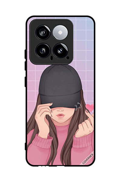 Covernex غطاء حماية لهاتف شاومي 14 سناب لوف كاب جيرل