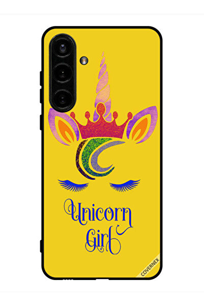 Covernex غطاء حماية لهاتف سامسونج جالاكسي S24 بلس برسومات فتاة يونيكورن