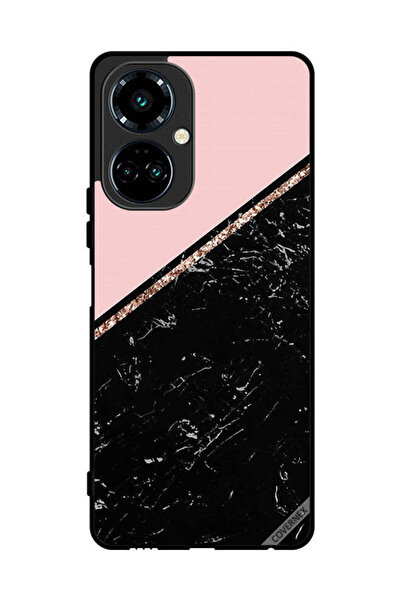 Covernex غطاء حماية لهاتف تكنو كامون 19 بنمط رخامي