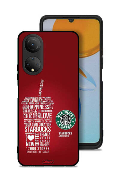 Tolwak Honor X7 Protective Case Cover Coffee Sticker