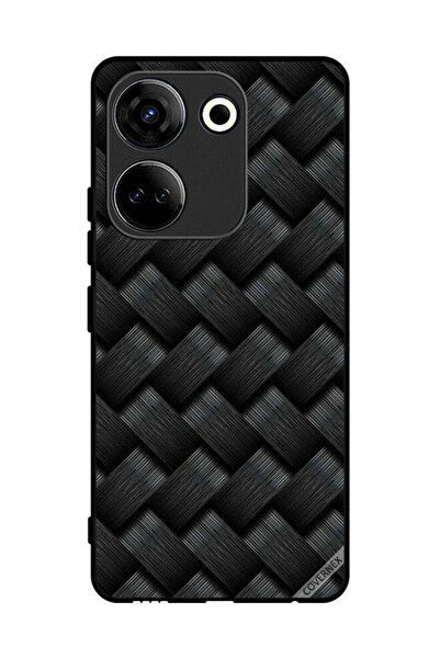 Covernex Protective Case Cover For Tecno Camon 20 Dark Stripes Pattern