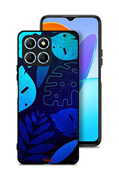 Tolwak غطاء حماية لهاتف Honor X8 5G بنقشة أوراق الشجر