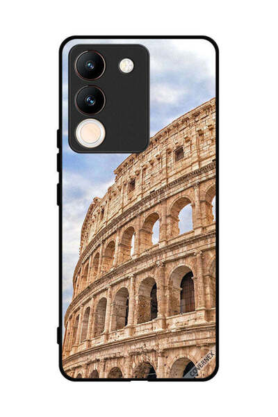 Covernex غطاء حماية لهاتف vivo Y200 Vintage Building