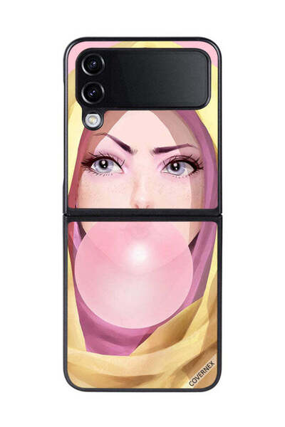 Covernex غطاء حماية لهاتف سامسونج جالاكسي زد فليب 4 - بالون الفقاعات