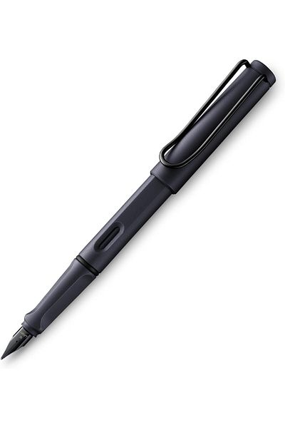 Mena Rise Şirinshop Safari Fountain Pen Metal Clip Lh Uc Steel Black 1108107