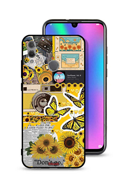 Tolwak غطاء حماية لهاتف Honor 10 Lite مع اقتباسات وملصقات
