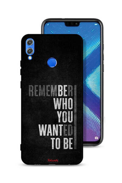Tolwak غطاء حماية لهاتف Honor 8X تذكر من أردت أن تكون