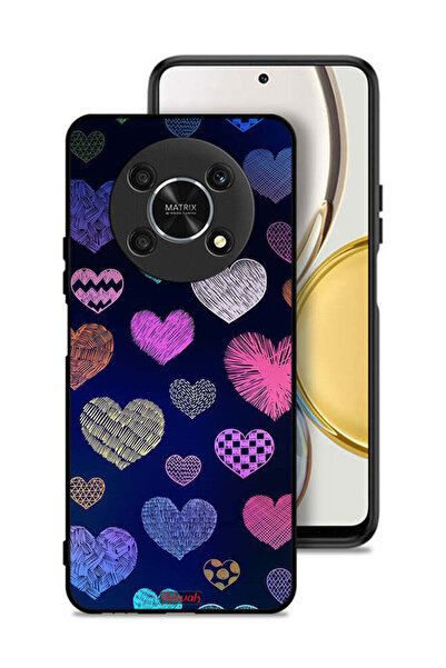 Tolwak غطاء حماية لهاتف Honor X30 5G بنقشة قلوب داجا