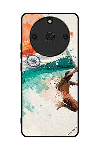Covernex غطاء حماية لهاتف Realme 11 Pro Plus يحمل علم الهند أثناء الطيران