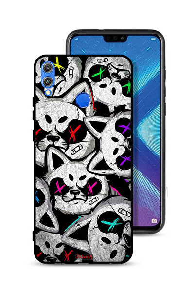 Tolwak غطاء حماية لهاتف Honor 8X بتصميم قطط مارشميلو