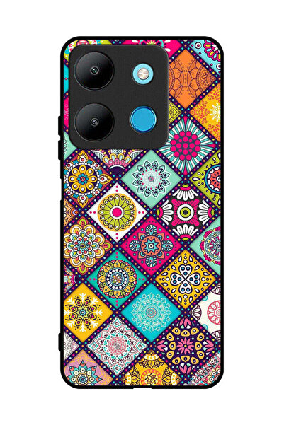 Covernex غطاء حماية لهاتف إنفينيكس سمارت 7 بنقشة ماندالا إسلامية