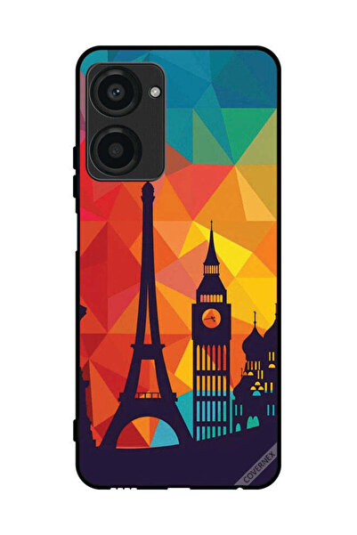 Covernex غطاء حماية لهاتف Realme 10 Pro بنمط باريس الملون